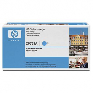 Картридж HP Color LaserJet 5500/5550 голубой (C9731A)