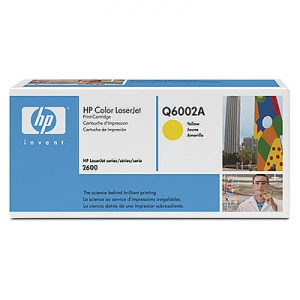 Картридж HP Color LaserJet 1600/2600 желтый (Q6002A)