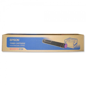 Тонер-картридж Epson 0196 (magenta) пурпурный Imaging Cartridge (12к стр.) для AcuLaser AL-C9100 (C13S050196)