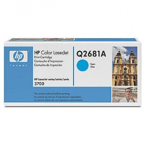 Картридж HP Color LaserJet 3700 голубой (Q2681А)