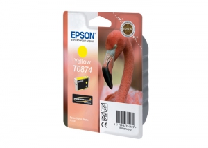Картридж EPSON T0874 желтый (C13T08744010)