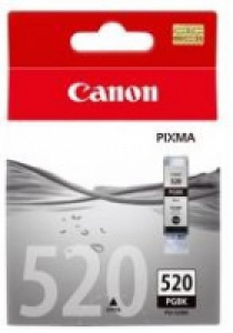 Картридж Canon PGI-520 (BK) черный Ink Tank (350 стр.) для PIXMA-iP3600, iP4600, iP4700, MP540, MP550, MP560, MP620, MP630, MP640 (2шт.) (2932B009)