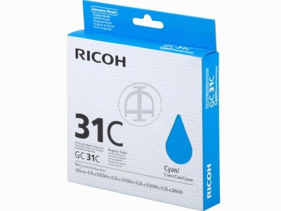 Картридж RICOH GC 31C голубой (405689)