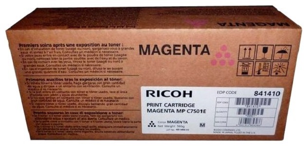 Тонер Ricoh тип MPC7501E пурпурный для Aficio MP C6501/C7501 (841410)