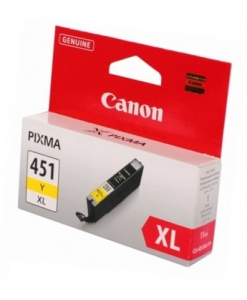 Картридж Canon PGI-451 (YXL) желтый Ink Tank (685 стр.) для PIXMA-iP7240, iP8740, iX6840, MG5440, MG5540, MG5640, MG6340, MG6440, MG6640 (6475B001)