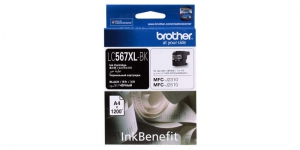 Картридж Brother LC-567XLBK черный увеличенный Ink Cartridge (1200 стр.) для MFC-J2310, MFC-J2510 (LC567XLBK)