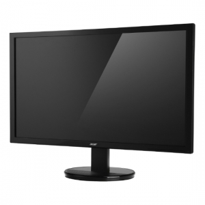 МОНИТОР 21.5 Acer K222HQLBbid black (IPS, LED, LCD, Wide 1920 x 1080, 5 ms, 178°/178°, 250 cd/m, 100`000`000:1, +HDMI, +DVI) (UM.WX6EE.B02)