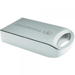 Флеш накопитель 16GB Transcend JetFlash 510, USB 2.0, металл серебро (TS16GJF510S)