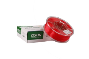 Катушка PLA-пластика ESUN 1.75 мм 1кг. прозрачно-красный (PLA175GWR1)