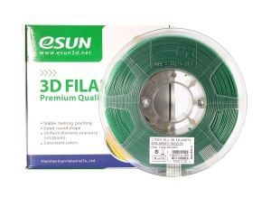 Катушка PLA-пластика ESUN 1.75 мм 1кг. темно-зеленая (PLA175PG1)