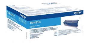 Тонер-картридж Brother TN-421C 1800к голубой (TN421C)