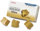Чернила твердые XEROX Phaser 8500/8550 (3 шт/уп.) желтые (108R00671)