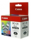 Картридж Canon BCI-24 (black) черный (130 стр.) для Pixma iP1000, Canon Pixma iP1500, Canon Pixma iP2000 (2шт.) (6881A009)