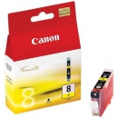 Картридж Canon CLI-8 (Y) желтый (490 стр.) для PIXMA-iP3300, iP3500, iP4200, iP4300, iP4500, iP5200, iP5300, iP6600, iP6700, iX4000, iX5000 (0623B024)