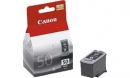 Картридж Canon PG-50 (black) черный Fine Cartridge (412 стр.) для FAX-JX200, JX210, JX500, JX510, MultiPASS-450, PIXMA-iP2200, MP150, MP160 (0616B025)