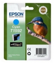 Картридж Epson T1592 (cyan) голубой Ink Cartridge (17 мл.) для Stylus Photo-R2000 (C13T15924010)