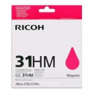 Картридж RICOH GC 31MH пурпурный увеличеный (405703)