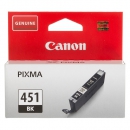 Картридж Canon CLI-451 (BK) черный (1,6к стр.) для PIXMA-iP7240, iP8740, iX6840, MG5440, MG5540, MG5640, MG6340, MG6440, MG6640, MG7140 (6523B001)