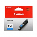 Картридж Canon CLI-451 (CXL) голубой увеличенный (700 стр.) для PIXMA-iP7240, iP8740, iX6840, MG5440, MG5540, MG5640, MG6340, MG6440 (6473B001)