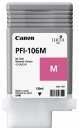 Картридж Canon PFI-106M пурпурный Ink Tank (130 мл.) для imagePROGRAF-iPF6300, iPF6350, iPF6400, iPF6450 (6623B001)