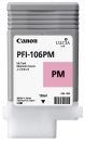 Картридж Canon PFI-106PM фото пурпурный Ink Tank (130 мл.) для imagePROGRAF-iPF6300, iPF6350, iPF6400, iPF6450 (6626B001)