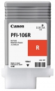 Картридж Canon PFI-106R красный Ink Tank (130 мл.) для imagePROGRAF-iPF6300, iPF6350, iPF6400, iPF6450 (6627B001)