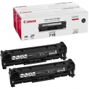 Тонер-картридж Canon 718 (black) черный Color Laser Cartridge (3.4к стр.) для LBP-7200, LBP-7210, LBP-7310, LBP-7660, LBP-7680 (2шт.) (2662B005)