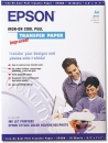 Бумага Epson матовая, термотрансферная Iron-On Cool Peel Transfer Paper,  А4, 124гр/м2, 210мм х 297мм,  10 листов  (C13S041154)