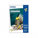 Фотобумага Epson глянцевая, полимерная Premium Glossy Photo Paper, А4, 255гр/м2, 210мм х 297мм, 20 листов  (C13S041287)