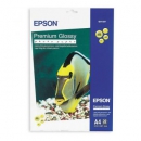 Фотобумага Epson глянцевая, полимерная Premium Glossy Photo Paper, А3, 255гр/м2, 297мм х 420мм, 20 листов  (C13S041315)