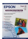 Фотобумага Epson глянцевая, полимерная Premium Glossy Photo Paper, А3+, 255гр/м2, 329мм х 483мм, 20 листов  (C13S041316)