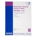 Фотобумага Epson глянцевая, полимерная Premium Glossy Photo Paper, А2, 255гр/м2, 420мм х 594мм, 25 листов  (C13S042091)