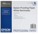 Бумага Epson полуматовая высококачественная Proofing Paper White Semimatte, А3+, 240гр/м2, 329мм х 483мм, 100 листов  (C13S042118)