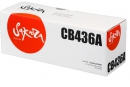 Картридж SAKURA CB436A  для HP LJ P1505/M1120mfp/M1522mfp, черный, 2000 к. (SACB436A)