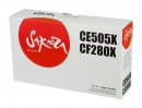 Картридж SAKURA CE505X/CF280X для HP Laserjet 400M/401DN, P2035, LJ M425,P2055, P2055D, P2055DN черный, 6900 к. (SACE505X/CF280X)