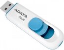 Флеш накопитель 8GB A-DATA Classic C008, USB 2.0, Белый (AC008-8G-RWE)