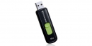 Флеш накопитель 16GB Transcend JetFlash 500, USB 2.0, Черный/Зеленый (TS16GJF500)