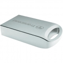 Флеш накопитель 16GB Transcend JetFlash 510, USB 2.0, металл серебро (TS16GJF510S)