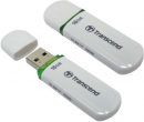 Флеш накопитель 16GB Transcend JetFlash 620, USB 2.0, Белый/Зеленый (TS16GJF620)