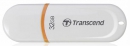 Флеш накопитель 32GB Transcend JetFlash 330, USB 2.0 Белый/Желтый (TS32GJF330)