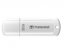Флеш накопитель 32GB Transcend JetFlash 370, USB 2.0, Белый (TS32GJF370)
