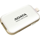Флеш накопитель 64GB A-DATA i-Memory Elite UE710, USB 3.0/Lightning, Белый (AUE710-64G-CWH)