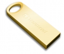 Флеш накопитель 64GB Transcend JetFlash 520, USB 2.0, металл золото (TS64GJF520G)