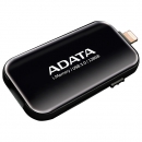 Флеш накопитель 128GB A-DATA i-Memory Elite UE710, USB 3.0/Lightning, Черный (AUE710-128G-CBK)