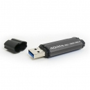 Флеш накопитель 128GB A-DATA S102 PRO, USB 3.0, Серый алюминий (Read 600X) (AS102P-128G-RGY)