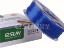 Катушка PLA-пластика ESUN 1.75 мм 1кг. прозрачно-голубая (PLA175GLU1)