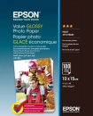 Бумага Epson Value Glossy Photo Paper 10x15 100л. (C13S400039)