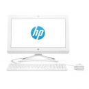 Моноблок HP 20-c038ur 19.5 1600x900, Intel Celeron J3060 1.6GHz, 4Gb, 500Gb, DVD-RW, WiFi, клавиатура + мышь, Win10, белый (1EE38EA)
