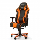 Игровое кресло DXRacer King чёрно-оранжевое (OH/KS06/NO)