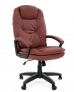 Кресло офисное Chairman 668 LT коричневое (00-07011067)